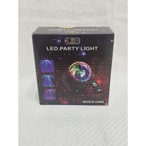 Disco Party Lights Strobe LED DJ Ball Sound Activated Bulb Dance Lamp Decoration